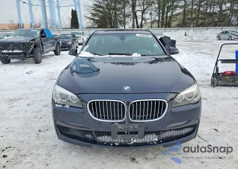 2015 BMW 740 Lxi из США, поврежденный, VIN WBAYF4C58FGS99251